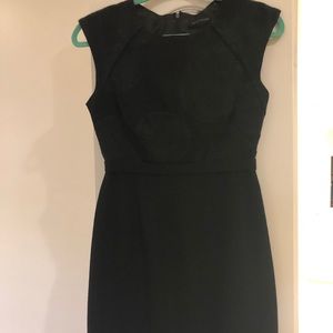 Black wool Elie Tahari dress